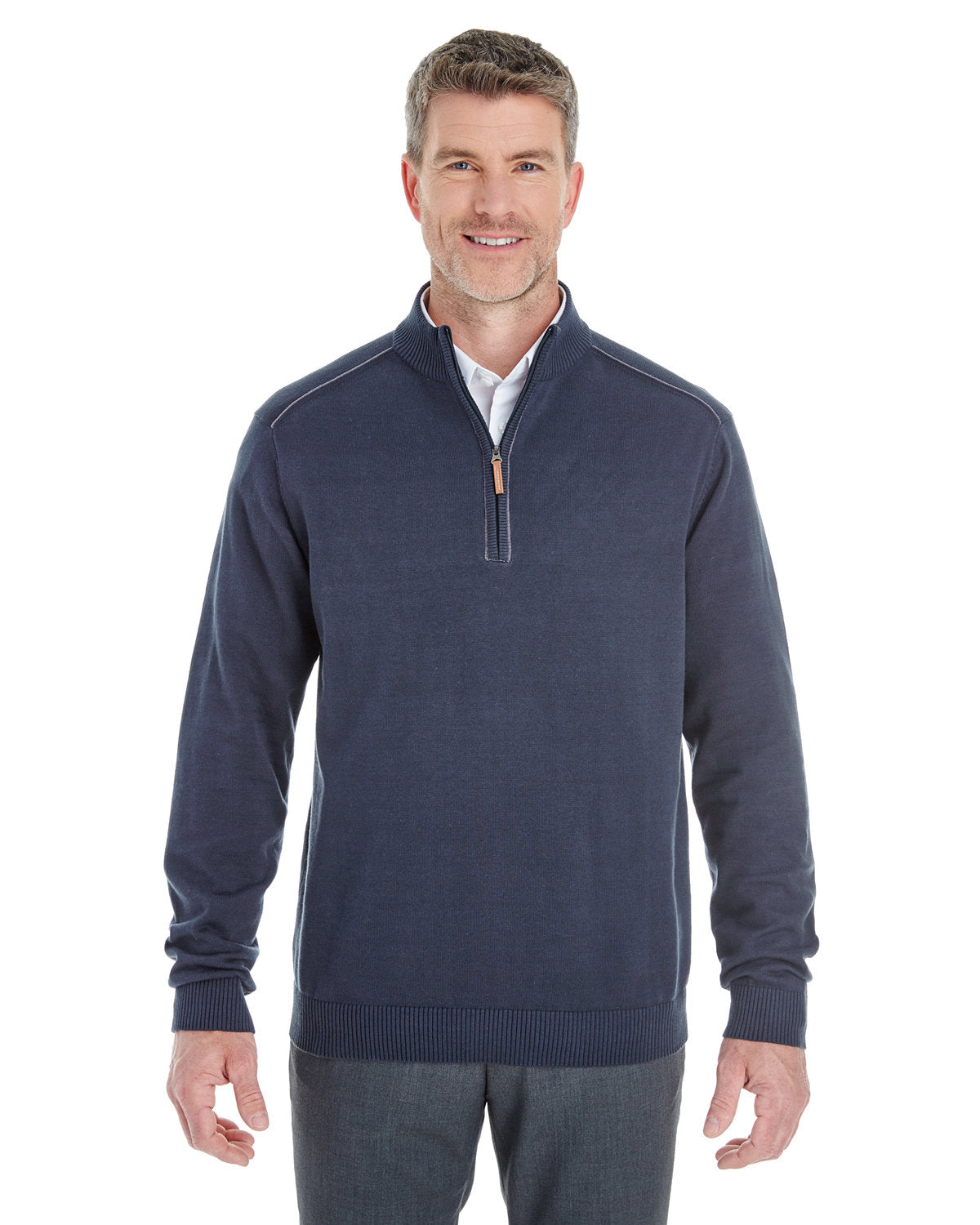 Men's Manchester Fully-Fashioned Quarter-Zip Sweater