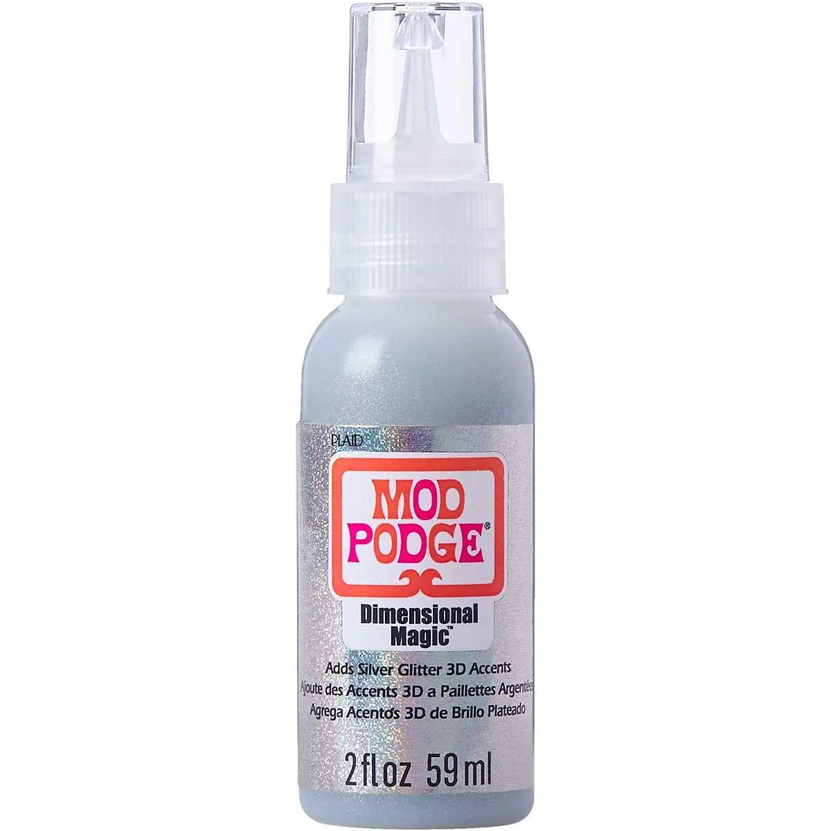 Dimensional Magic - Silver Glitter (2 oz Bottle)