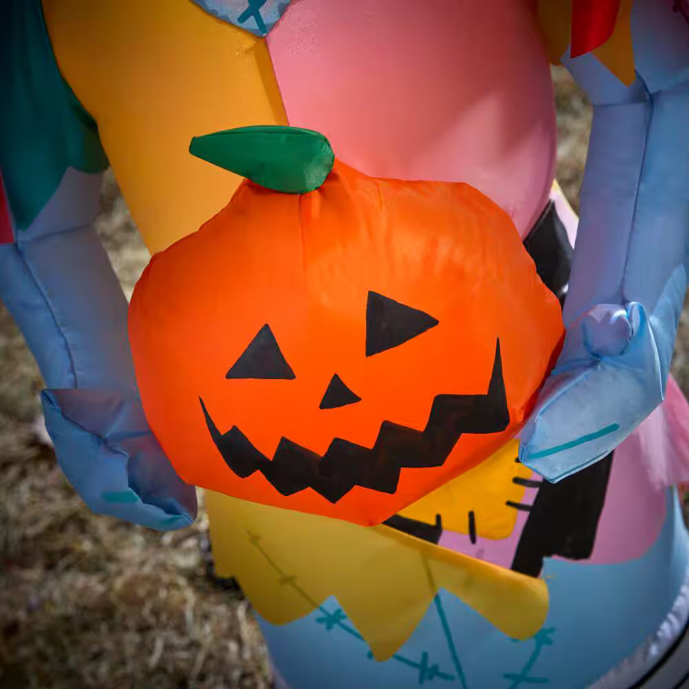 Sally Airblown Inflatable with Witch Hat Halloween Decoration Indoor Outdoor