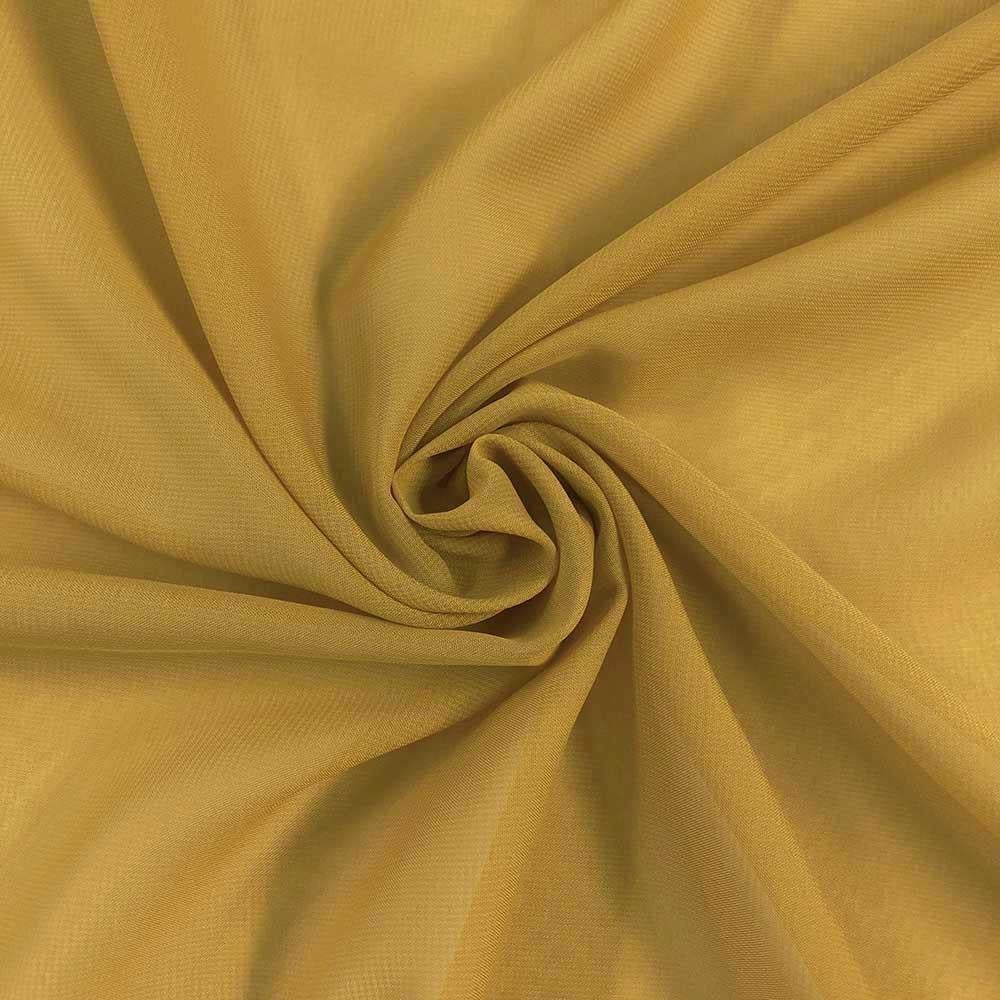 Solid Chiffon Polyester Fabric - Sheer, 58/60" Width