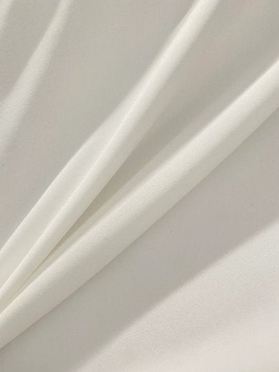 Stretch Crepe Off White