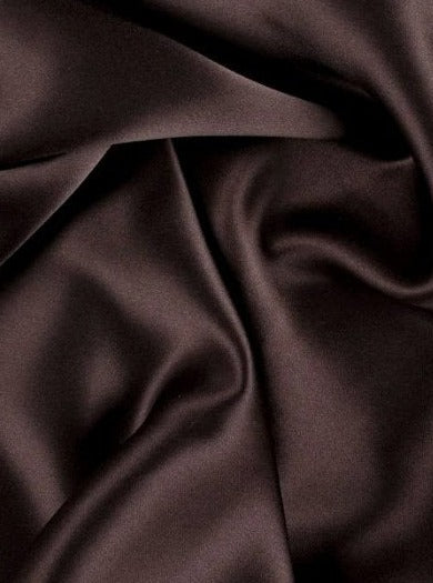 Stretch Satin Dark Chocolate