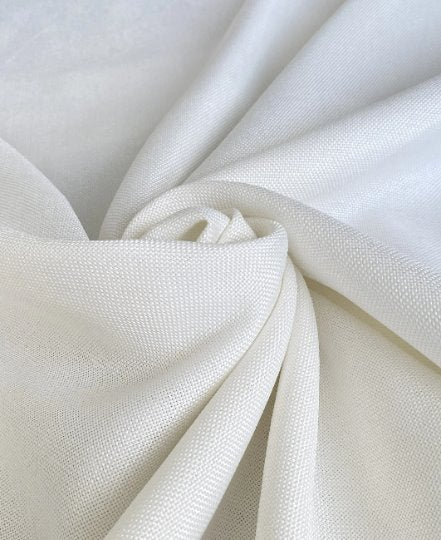 Faux Linen Polyester Fabric
