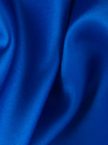 Royal Blue Stretch Crepe Back Satin