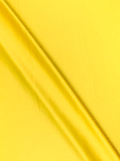 Yellow Silky Stretch Satin
