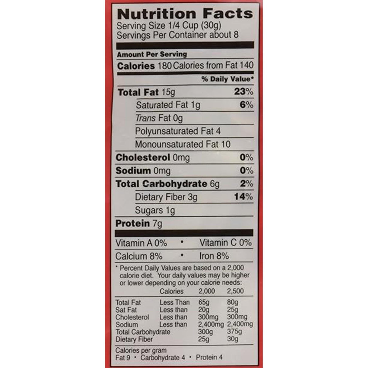 Radyan Unsalted Dry Toasted Slivered Almonds – 8 oz