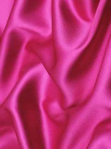 Stretch Silk Charmeuse Hot Pink