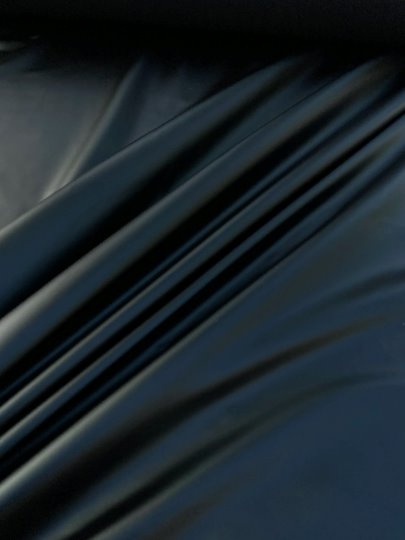 Black 4-Way Stretch Faux Leather