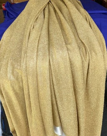 Gold Stretch Metallic Lurex