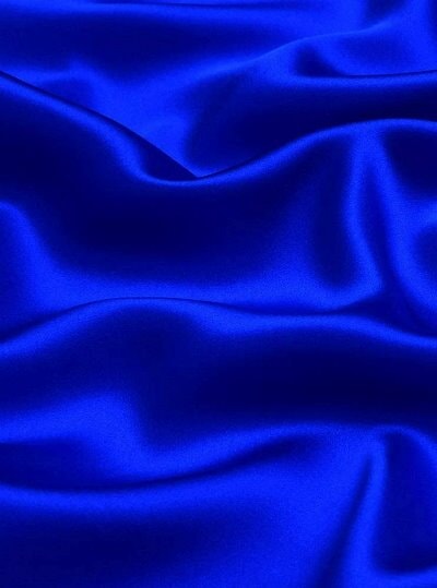 Stretch Satin Royal Blue