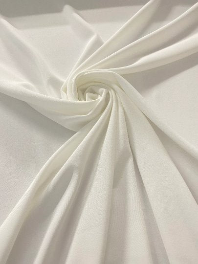 Ivory Stretch Crepe