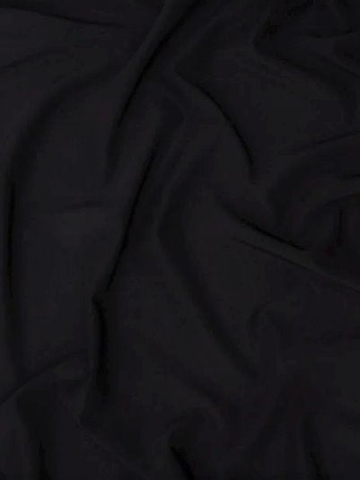 Black Stretch Crepe