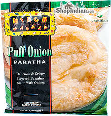 Mirch Masala Puff Onion Paratha 5pcs