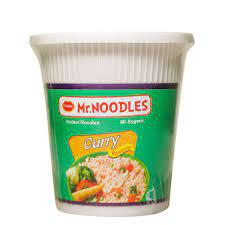 Mr Noodles Cup Noodles Curry Flavor 60 Gm