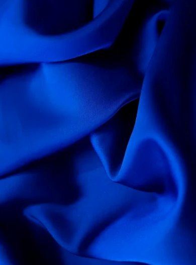 Royal Blue Stretch Crepe Back Satin