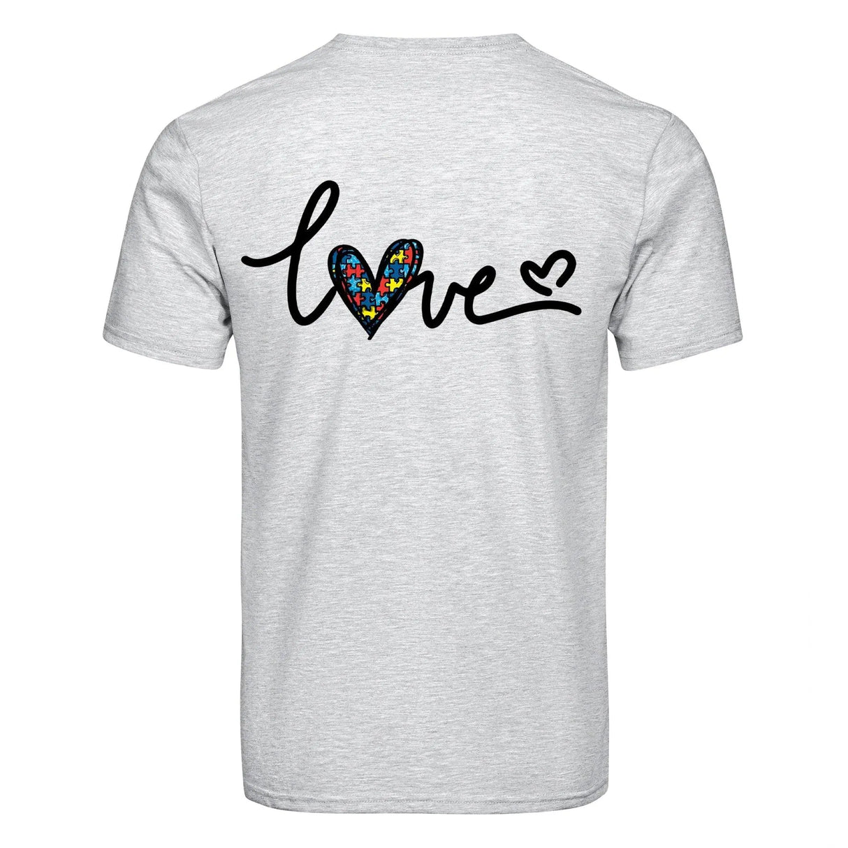 DTF Heat Transfer - Autism Love - 10"