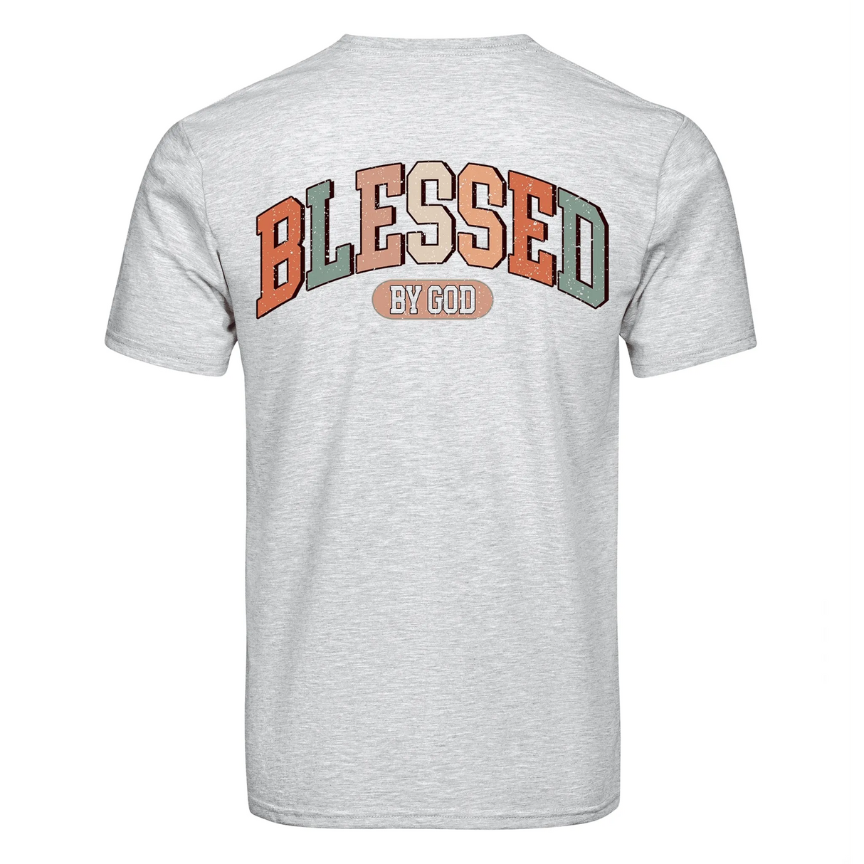 DTF Heat Transfer - Blessed By God 10"