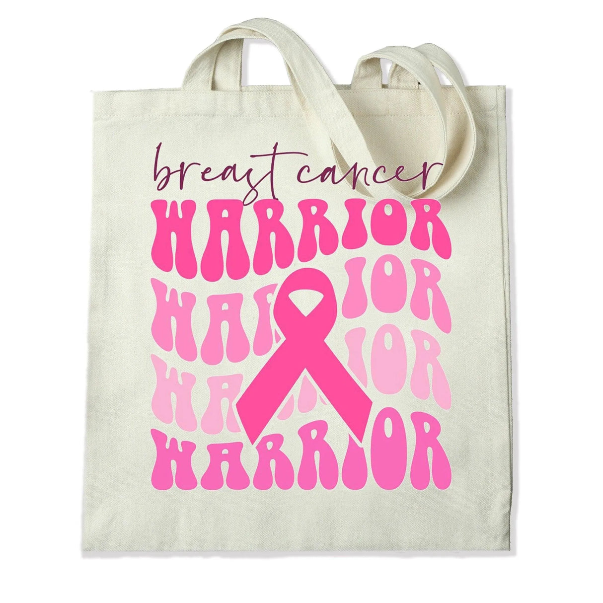 DTF Heat Transfer - Breast Cancer Warrior - 10"