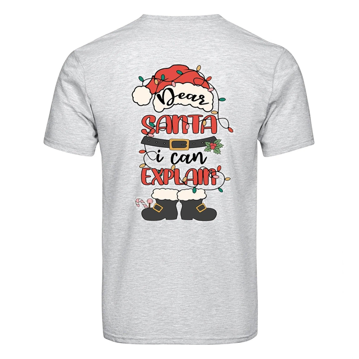 DTF Heat Transfer - Dear Santa I Can Explain 10"
