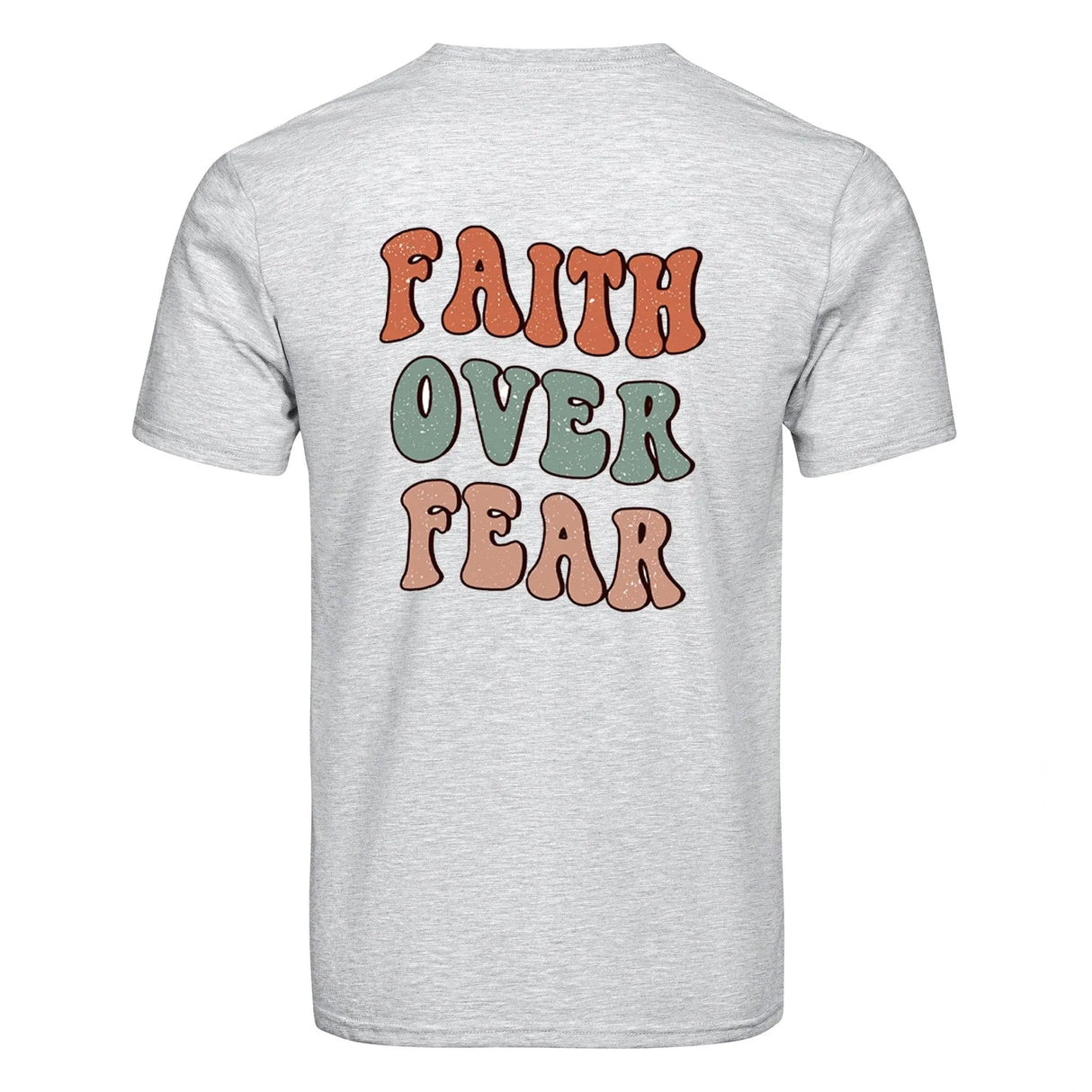 DTF Heat Transfer - Faith Over Fear 04"