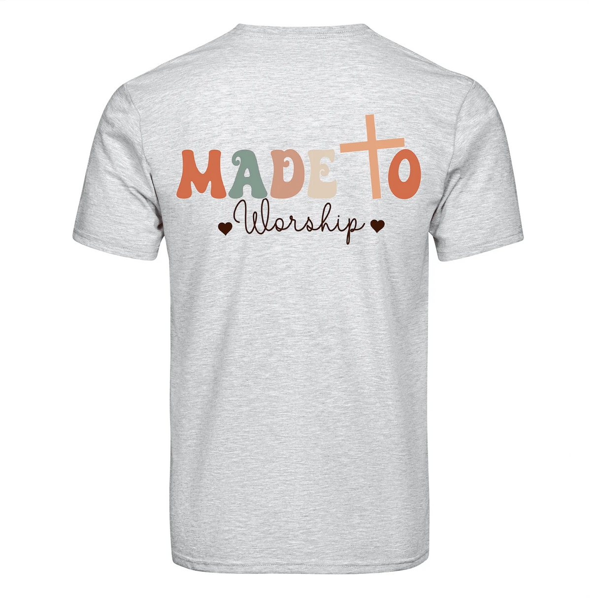 DTF Heat Transfer - Made to Worship 10"