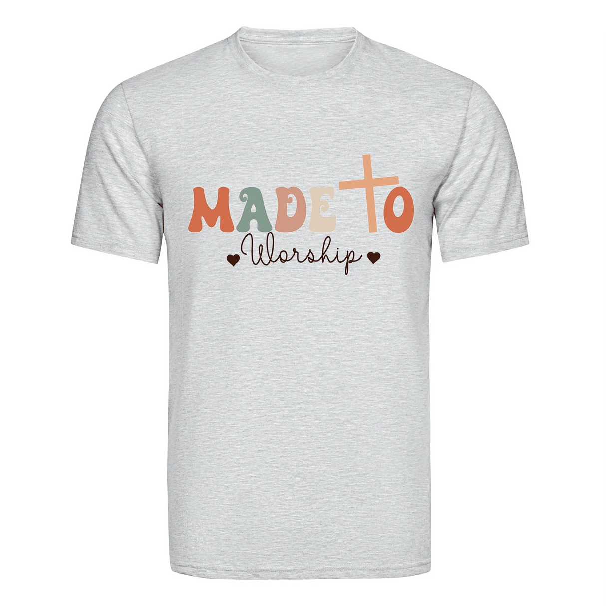 DTF Heat Transfer - Made to Worship 10"