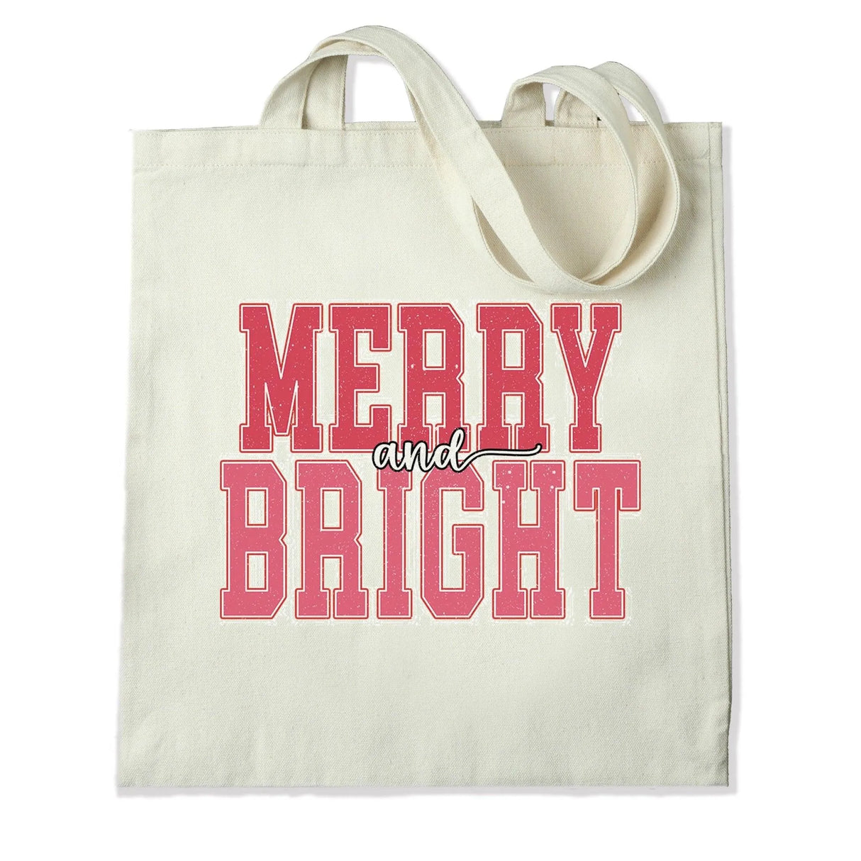 DTF Heat Transfer - Merry & Bright 10"