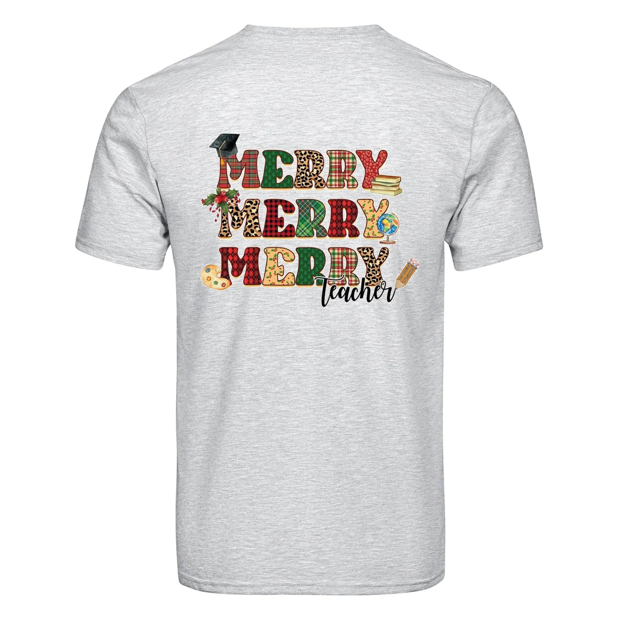 DTF Heat Transfer - Merry Teacher 10"