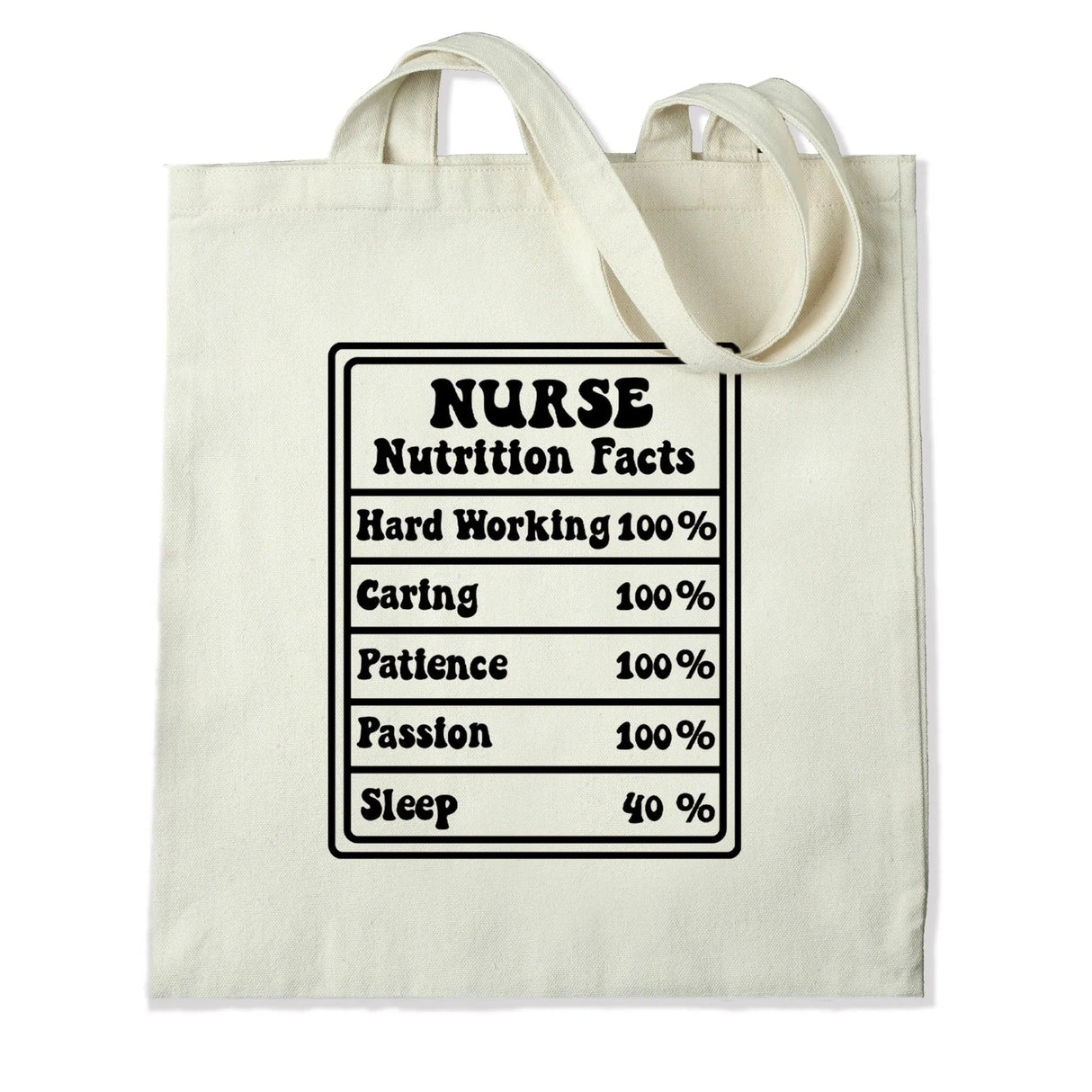 DTF Heat Transfer - Nurse Nutrition Facts 04"