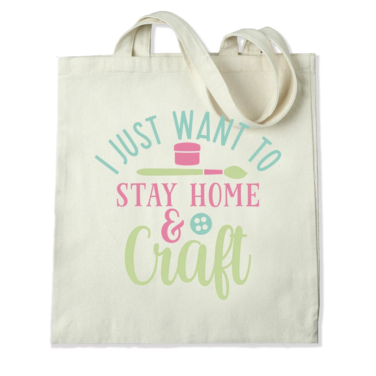 DTF Heat Transfer - Stay Home & Craft 10"