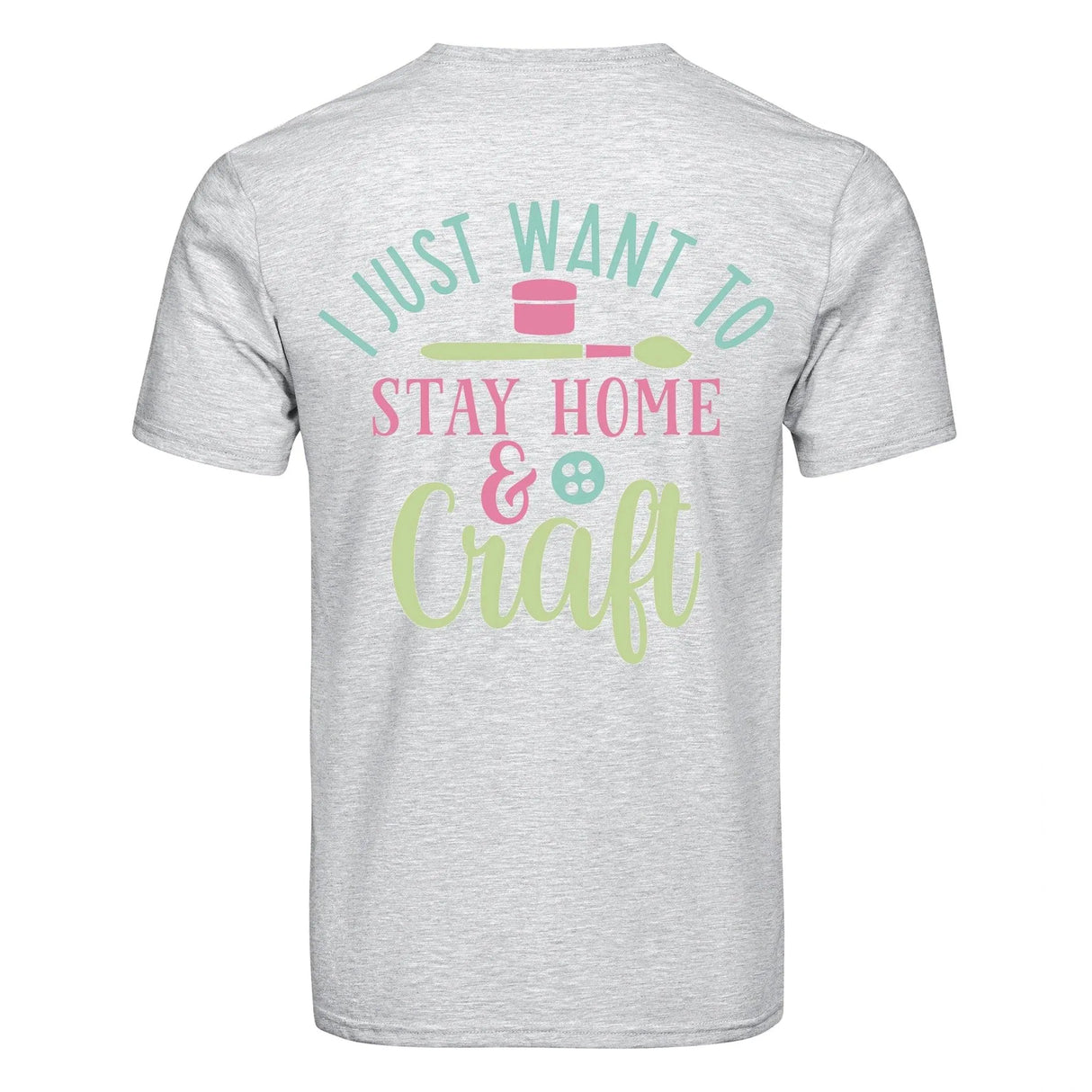 DTF Heat Transfer - Stay Home & Craft 10"