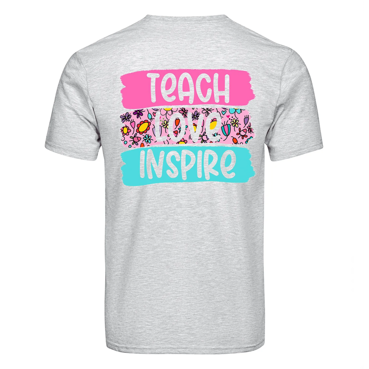 DTF Heat Transfer - Teach Love Inspire 10"