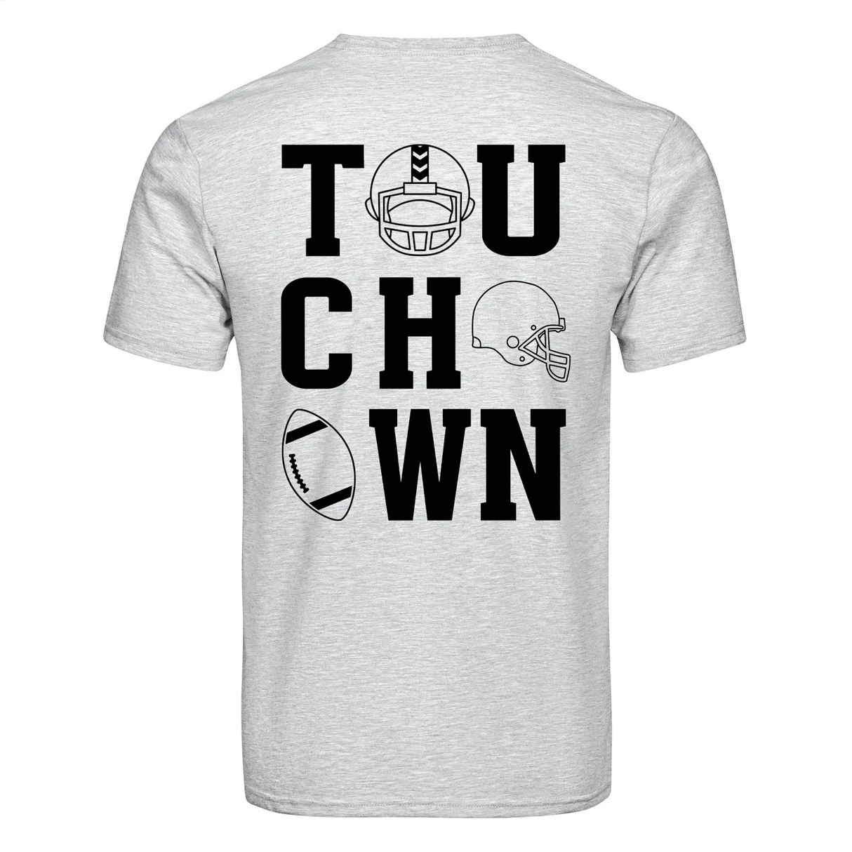 DTF Heat Transfer - Touchdown Black 10"