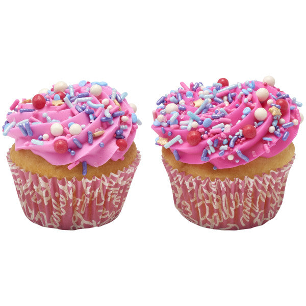 Barbie Baking Cups cupcake Liners, Greaseproof Paper, Pack of 48