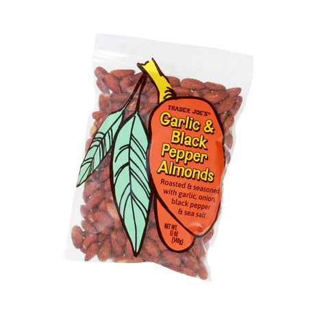 Garlic & Black Pepper Almonds 12 Oz