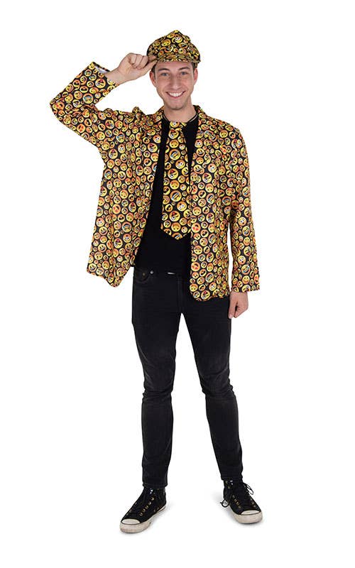 Emoji Jacket Costume - Adults