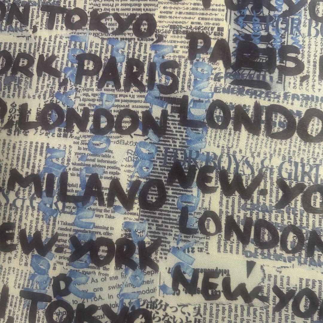 Polyester Spandex Newspaper Print Fabric 4-Way Stretch Tricot Mesh 60" White Black