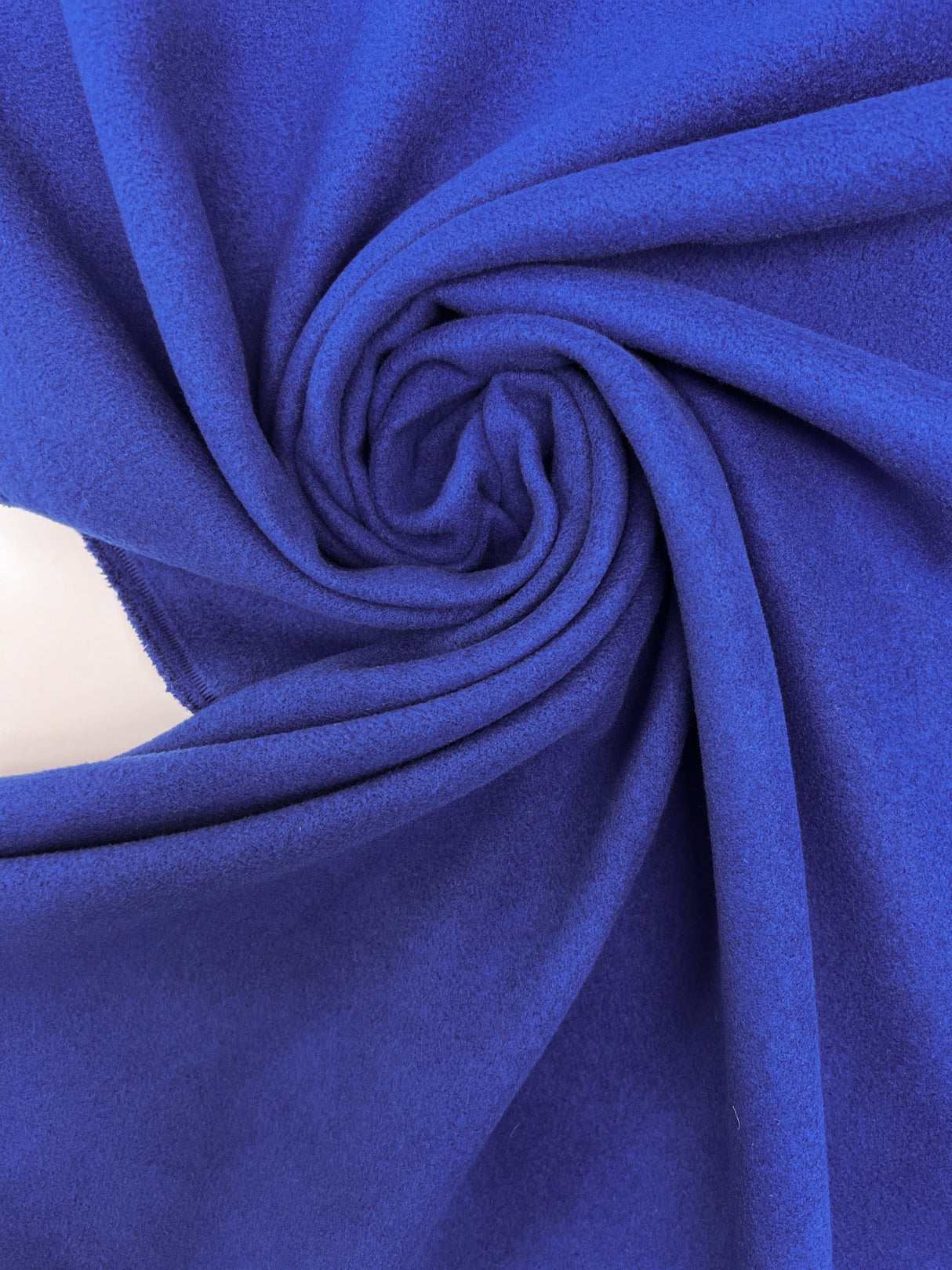 Blue Polyester Pile Fabric
