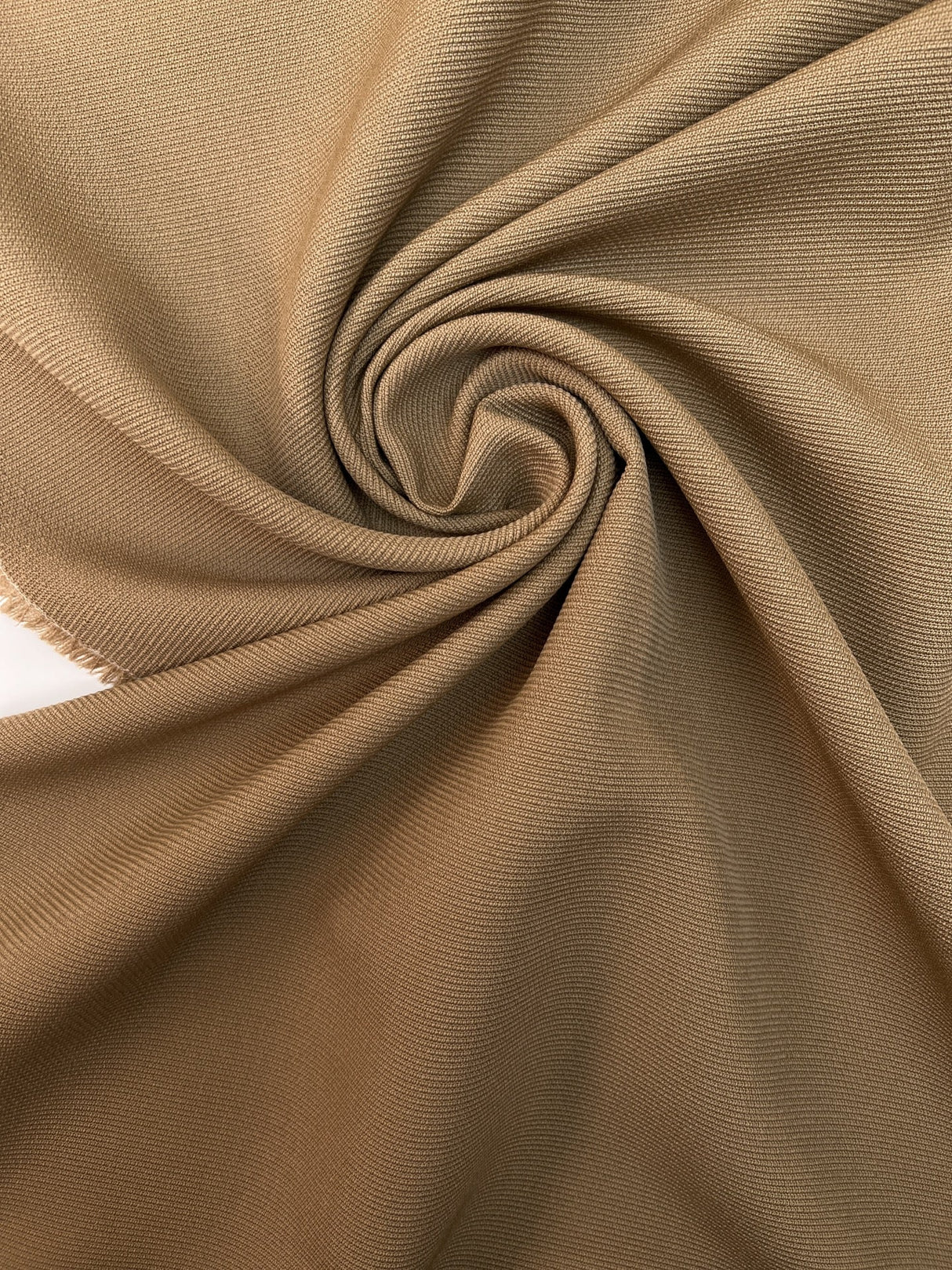 Wool Nylon Suit Fabric Brown Beige