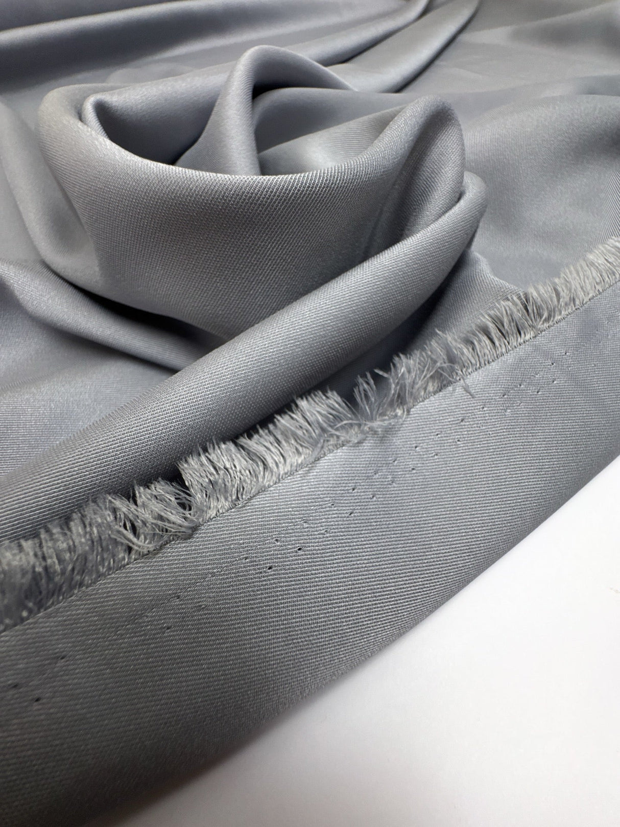 Gray Polyester Twill