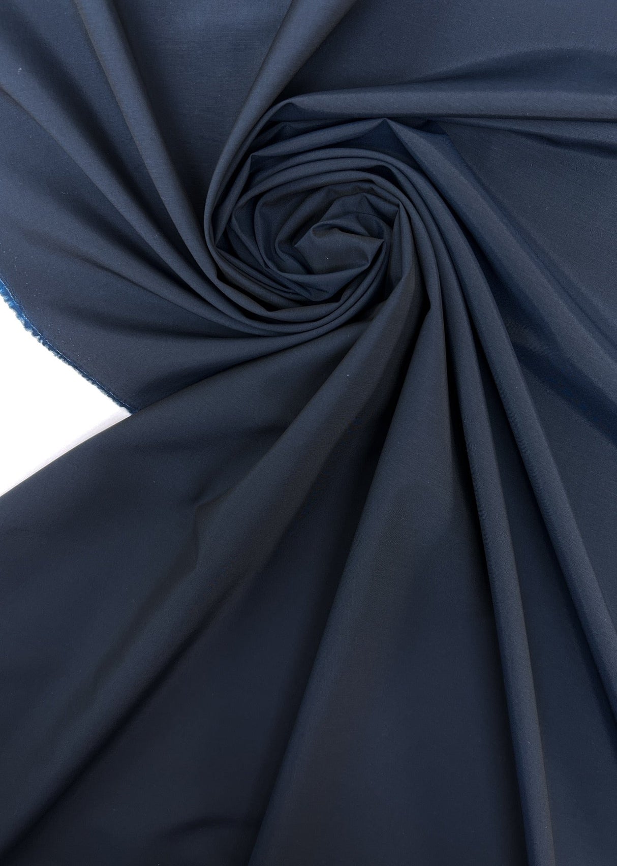 Wool Polyester Changeant Blue