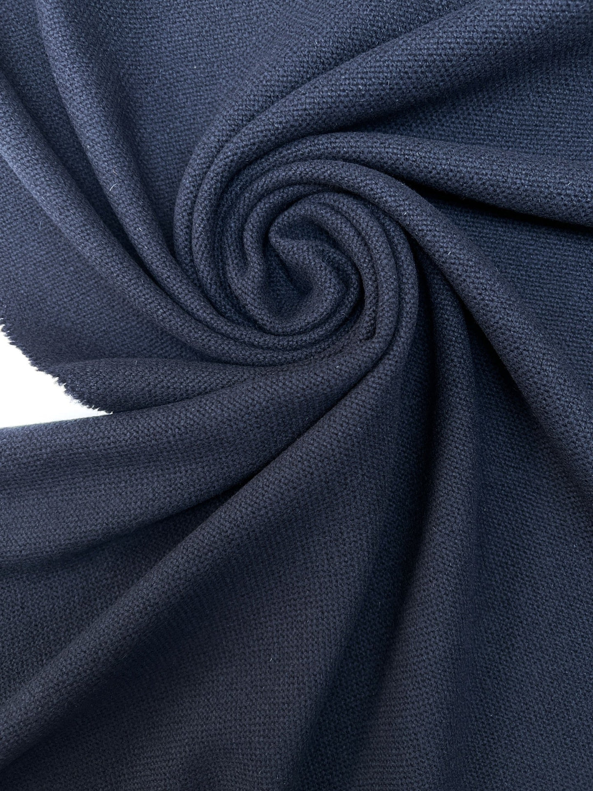 Blue Wool Suit Fabric