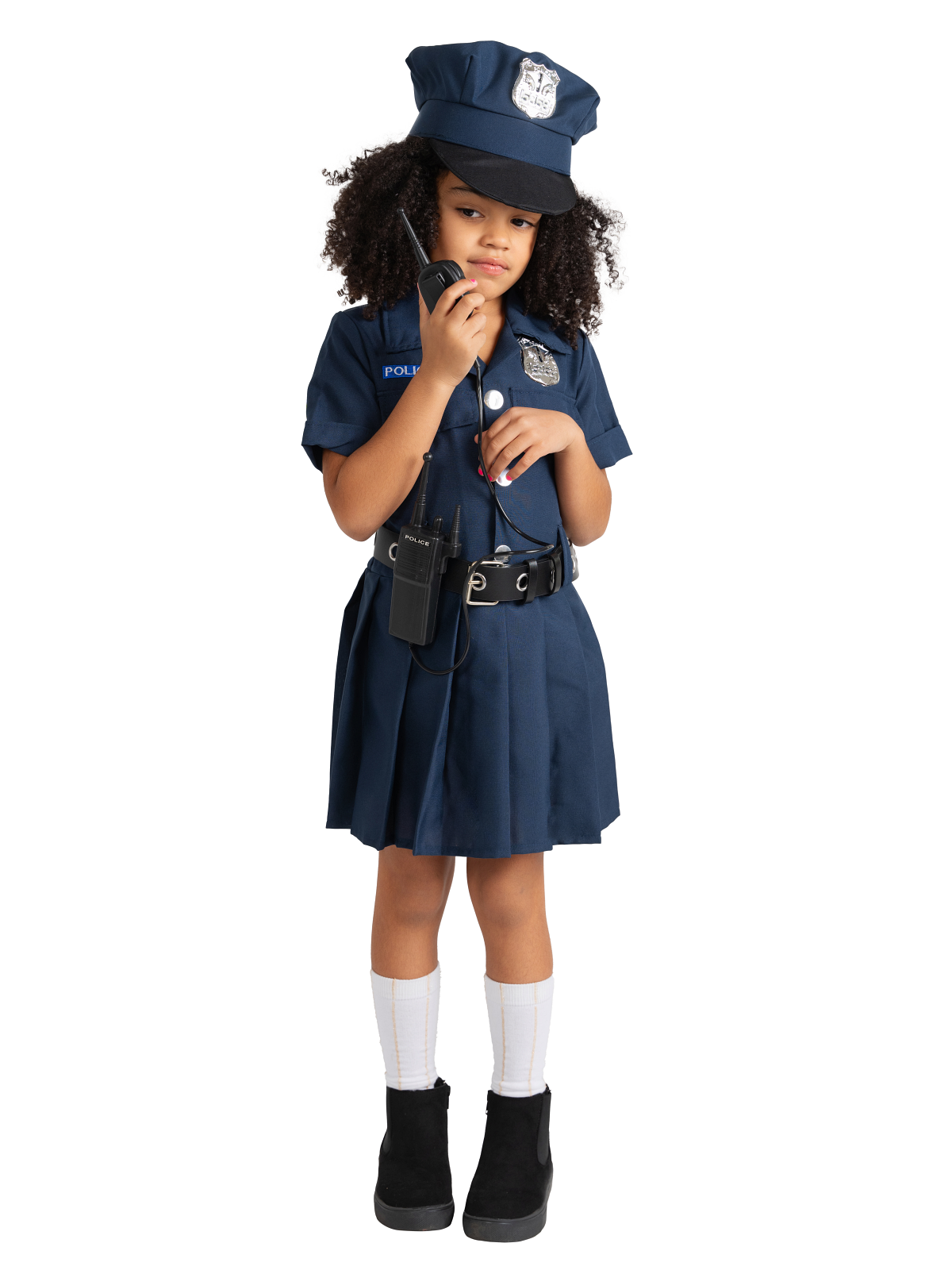 Girl's Police Officer Costume