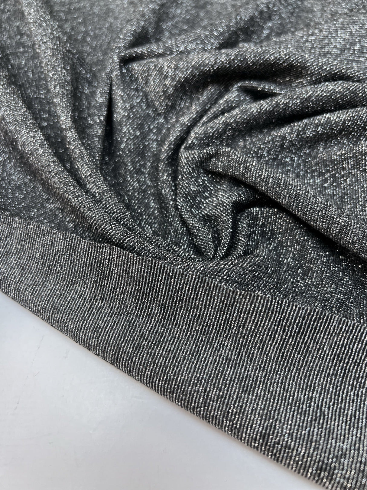 Viscose Lurex Knit Silver