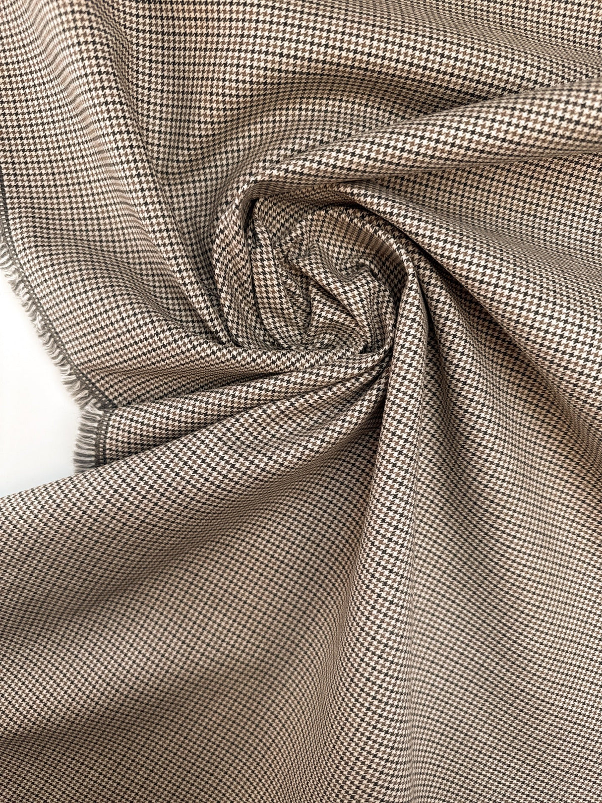 Cotton Bonded Houndstooth Fabric