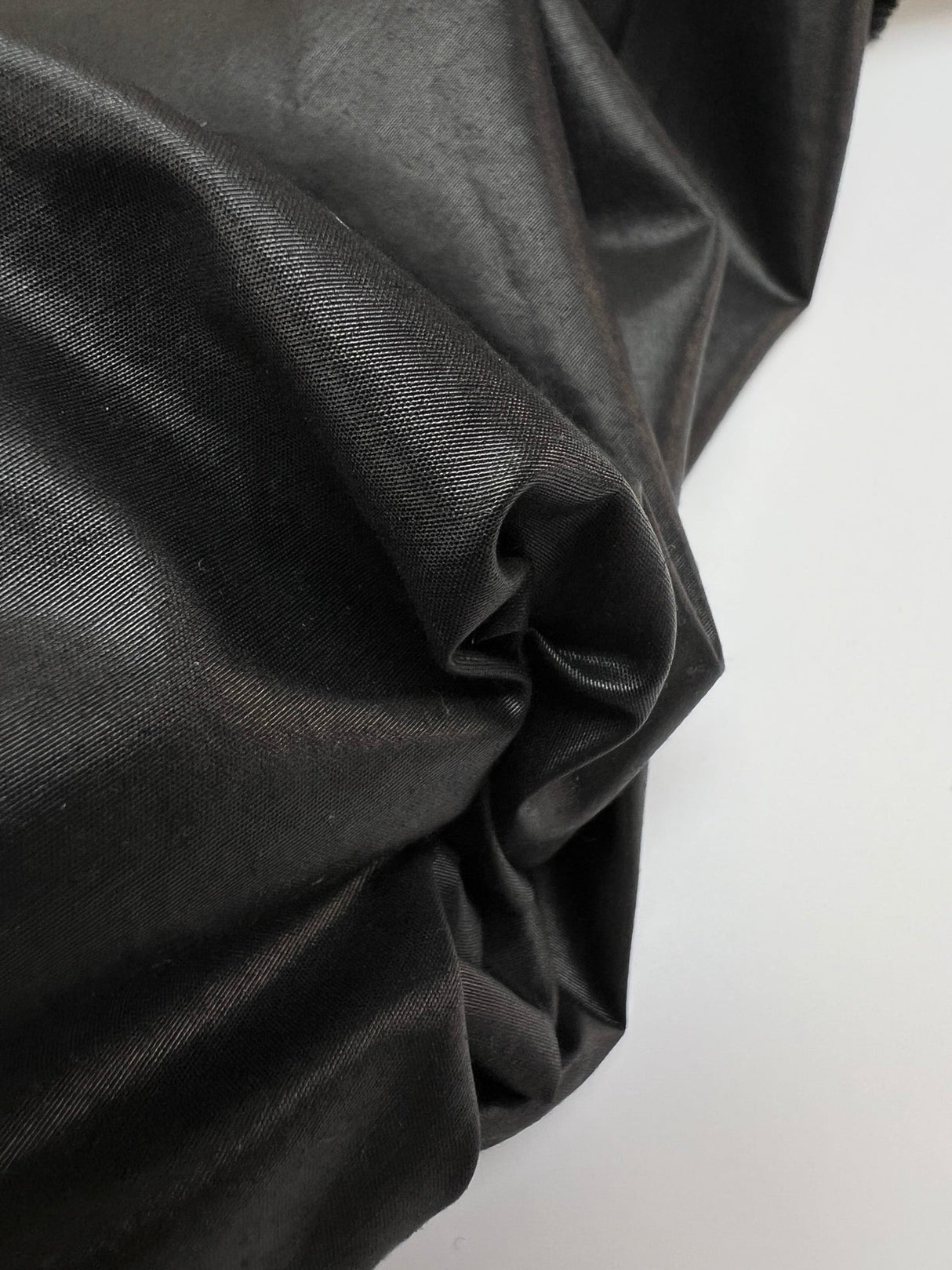 Polyester Cotton Woven Black Coated Fabric