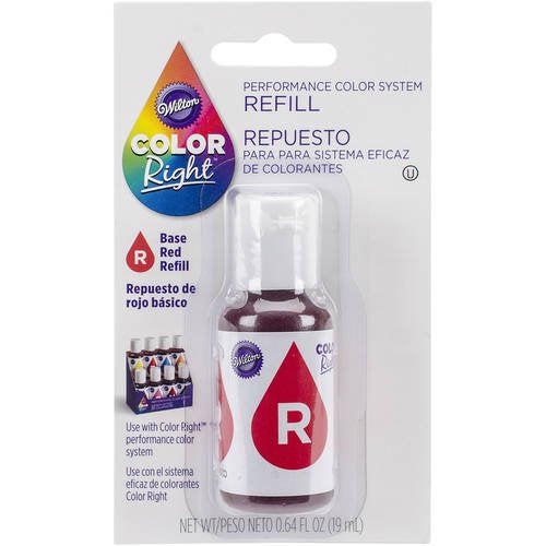 Wilton Color Right Performance Color System Refill – Red 0.7 oz.