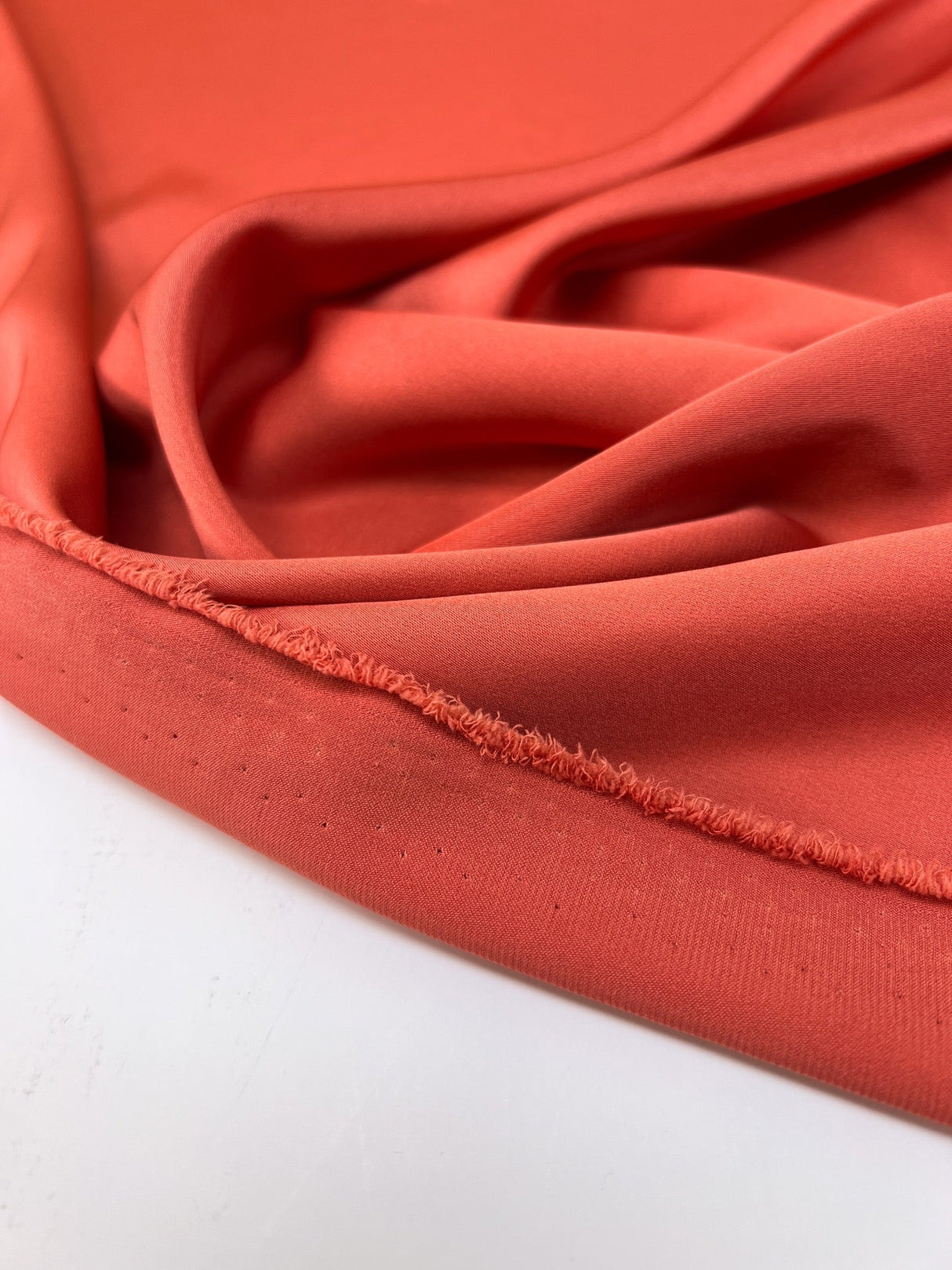 Polyamide Satin Blend Red Orange