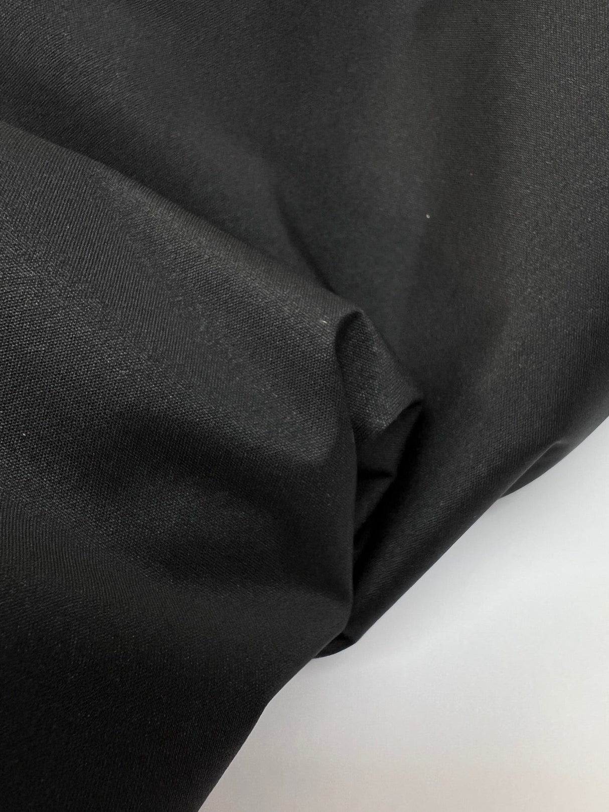 Black Polyamide Jacket Fabric