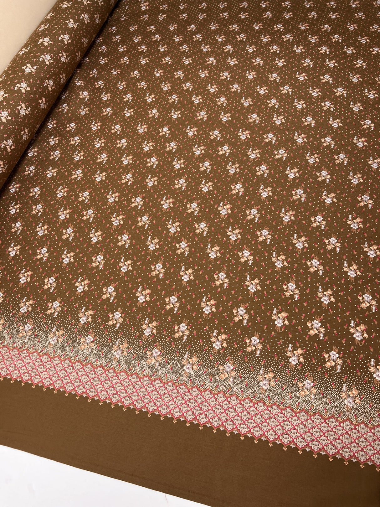 Acrylic Twill Floral Multicolour